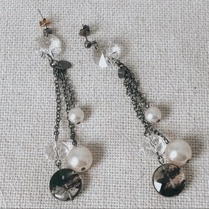 Furla • Bead + Pearl Dangle Earrings